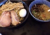 「鶏黒つけめん（全部のせ）」@麺堂 稲葉の写真