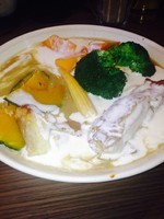 「クリームチーズと白味噌の冬仕立て¥850＋ごはん¥100」@INOSHOWの写真