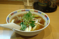 「鴨南蛮ラーメン」@魂麺の写真