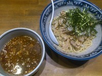 「肉盛鰹辛納豆つけ麺 ￥880」@ラーメンアキラの写真