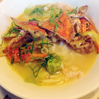 「渡蟹の上海刀削麺　699円税別」@バーミヤン 太田内ヶ島店の写真