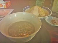 「煮干つけ麺（小）」@らーめん伏竜 本店の写真