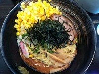 「味噌油そば 790円（コーン無料）」@油そば専門店 ぶらぶら 大みか店の写真