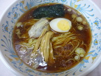 「醤油ラーメン（750円）」@青い灯の写真