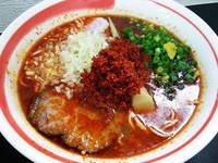 「旨辛らーめん（大辛）　８００円」@自家製麺SHINの写真