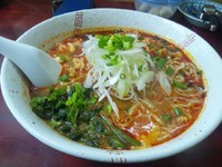 「ドラたんたんめん750円辛さ上級(無料ごはんなし)」@らーめん ドラごんちの写真