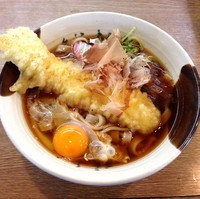「いか天玉子入りきしめん（￥550）」@麺亭 憩の写真
