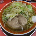 ラーメン650円ヤサイアブラカラメ