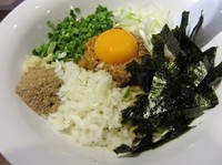 「限定　台湾まぜそば（６３０円）」@らーめん・つけめん 八角の写真