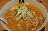 「味噌チャーシューメン（９５０円）+味玉（１００円）」@大島の写真