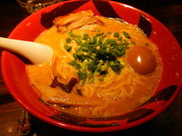 「味玉味噌ラーメン 900円」@麺屋武蔵 武骨の写真