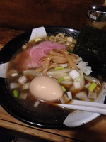 「特製煮干しラーメン」@すごい煮干ラーメン凪 新宿ゴールデン街店 本館の写真