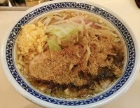 「醤油旨辛ラーメン\700＋魚粉\50」@麺家ぶんすけの写真