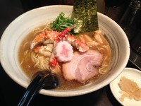 「【年始限定】　タラバ蟹ラーメン 大盛り　900円」@ラーメンくれはの写真