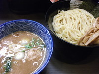 「濃厚魚介つけめん+メンマ」@麺屋 中川會 神保町店の写真