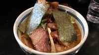 「特濃魚介豚骨らーめん(ハード)＋チャーシュー１枚」@麺家 うえだの写真
