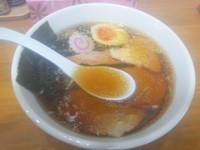 「中華そば　味玉入り」@とら食堂 松戸分店の写真