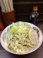 「少ニンニクネギ」@ラーメン二郎 横浜関内店の写真