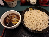 「鴨せいろ590円+大盛30円」@小諸そば 西新橋店の写真