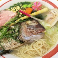 「Ｊｕｎ和風　鯛ＫａＢｕＴｏ　大蛤入り　（潮仕立て）1500円」@MENYA 食い味の道有楽の写真