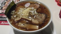 「上越中華そば（醤油）780円+大盛100円」@GO GO 宝来軒の写真
