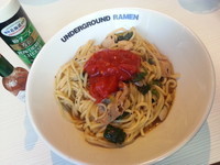 「イタリあえめん（L）￥750」@UNDER GROUND RAMEN REMIXの写真