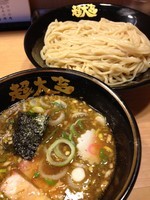 「つけめん 800yen」@天然豚骨醤油 らーめん玉 超大吉 上野店の写真