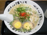 「玉子ラーメン790円+替え玉150円」@博多ラーメン ばりこて ラゾーナ川崎店の写真