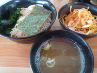 「小つけめん¥650+ねぎ丼¥100」@つけ麺 もがみの写真