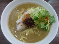 「【限定】肝トロ煮干ラーメン ￥880」@ラーメン愉悦処 似星の写真