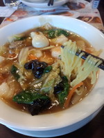 「五目麺733円」@バーミヤン 品川グランドコモンズ店の写真