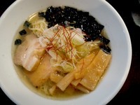 「塩500円（オープン記念価格）」@麺屋 こころ 大岡山本店の写真