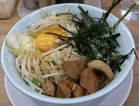 「汁なし野郎（極太ストレート）」@野郎ラーメン 浅草橋西口店の写真