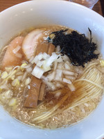 「背脂中華そば」@麺屋 鶴若の写真