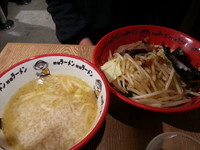 「スタミナつけ野郎（３００円オープン価格）あつもり」@野郎ラーメン 大森店の写真