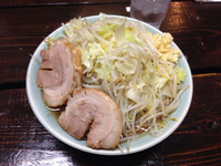 「小ラーメン 野菜ニンニク増し」@ラーメンかじろうの写真