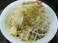 「スパイシー汁なし（中）」@らーめん破顔おおびるの写真