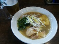 「【１月限定】和風塩ラーメン（並）＋etc」@伝家 志木店の写真