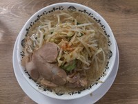 「野郎ラーメン(中太ちぢれ麺)」@野郎ラーメン 菊川店の写真