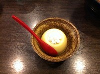 「味噌プリン」@麺場 田所商店 本店の写真