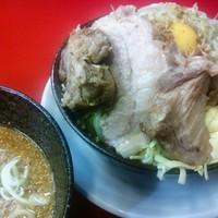 「みかちゃんつけ麺　８００円（１月７日夜限定）」@豚男 -BUTAMEN-の写真