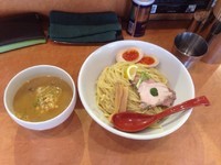 「鶏白湯　味玉つけ麺　中盛」@麺屋 翔 西新宿本店の写真