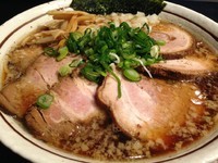 「肉煮干そば　950円」@中華そば しながわの写真