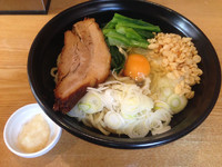 「あえそば（大盛りサービス） 850円」@つけめんKOKOROの写真