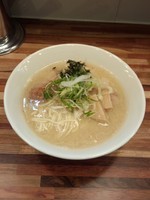 「らーめん銀だら搾り」@鮮魚らーめん 五ノ神水産の写真