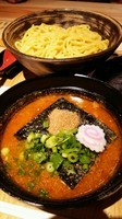 「めんたい煮こみつけ麺」@元祖めんたい煮こみつけ麺の写真