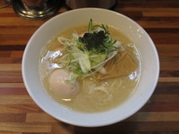 「味玉らーめん銀だら搾り：880円」@鮮魚らーめん 五ノ神水産の写真