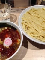 「辛つけ麺」@TOKYO UNDER GROUND RAMEN 頑者の写真