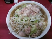 「小ラーメン　ニンニクアブラ　650円」@ラーメン二郎 桜台駅前店の写真