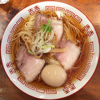 「味玉中華そば」@中華そば しば田の写真